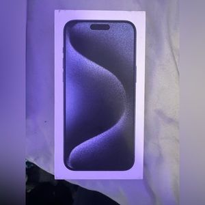 UNBOXED Apple iPhone 15 Pro Max for Parts Only (Blue Titanium, 256GB)